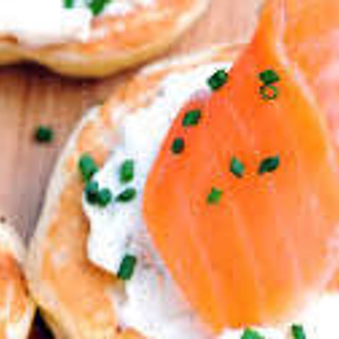Blinis au saumon