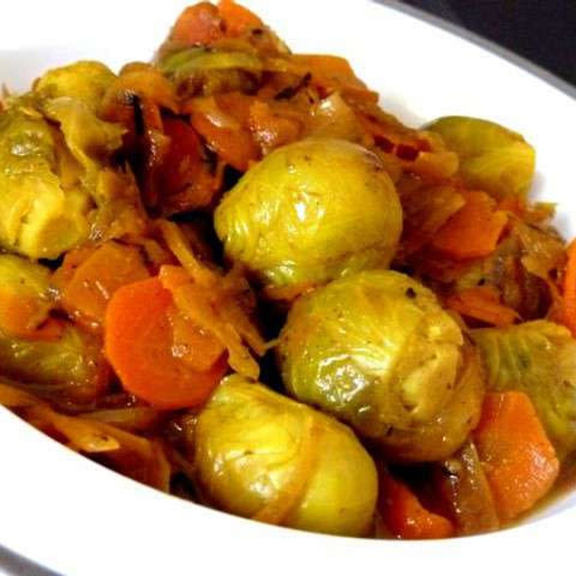 Poêlée chou bruxelle