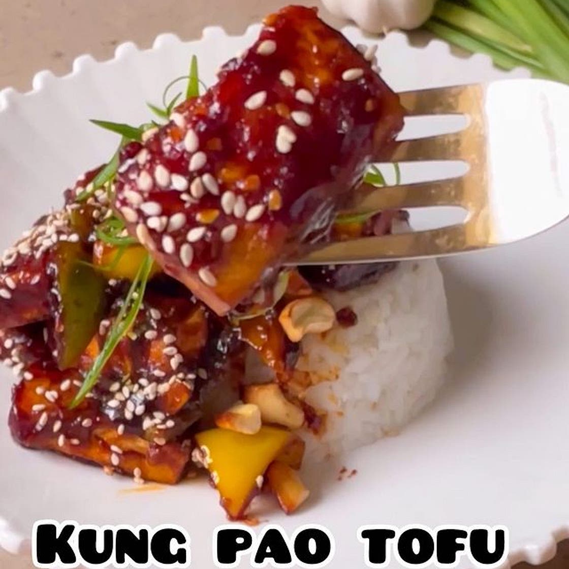 ONE-PAN KUNG PAO TOFU! A startlingly quick easy weeknight dinner