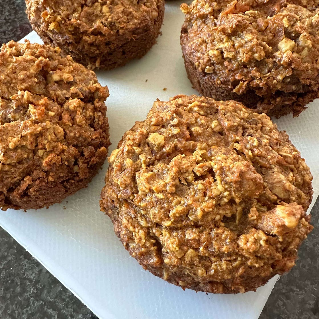 Healthy Carrot Muffins