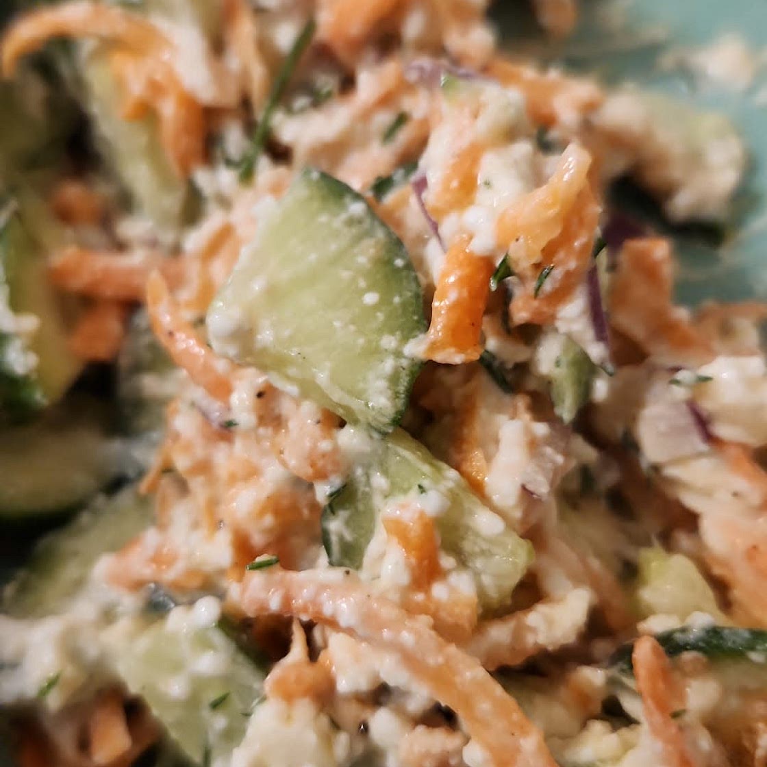 Cottage Cheese Crunch Salad
