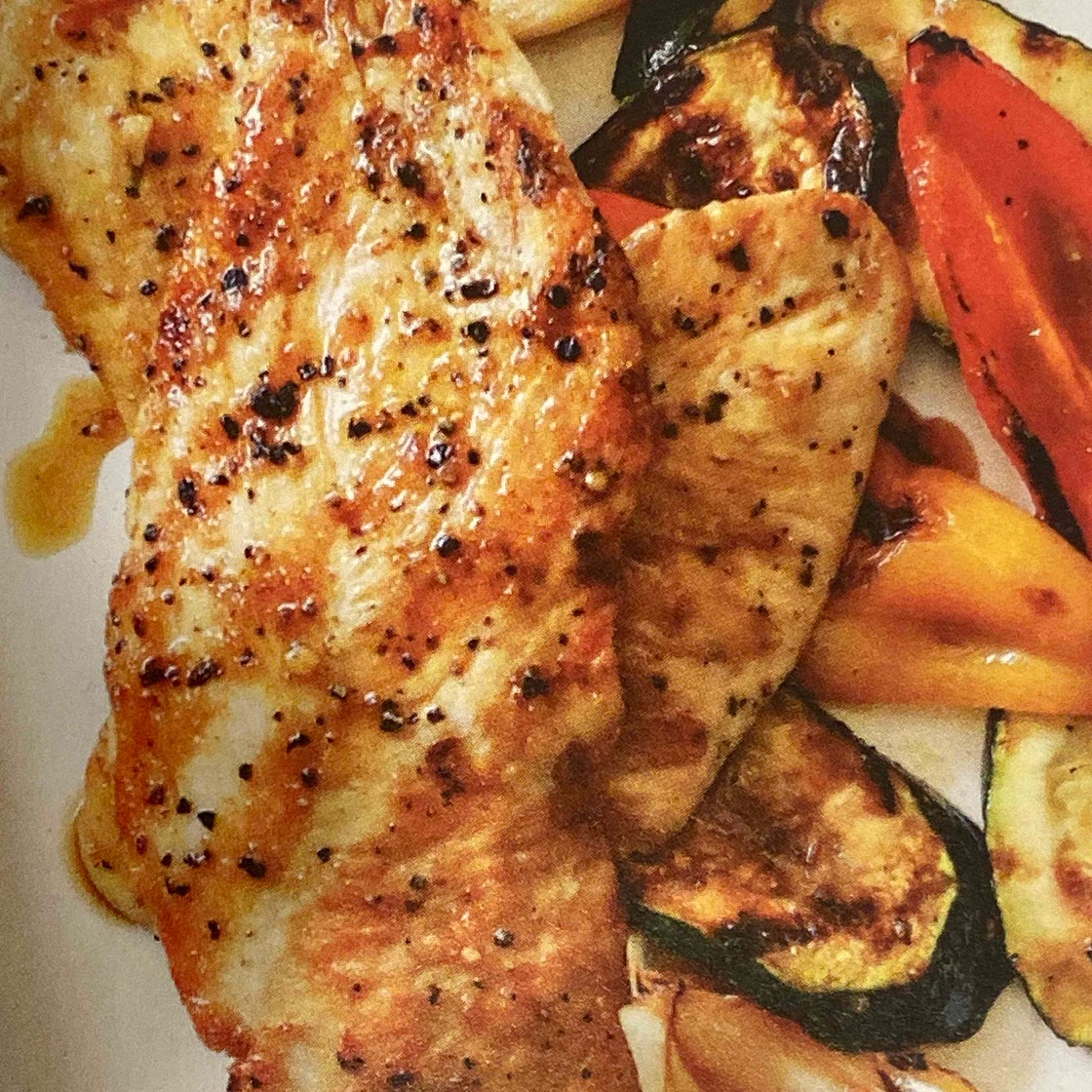 Maple Glazed Grilled Chicken 