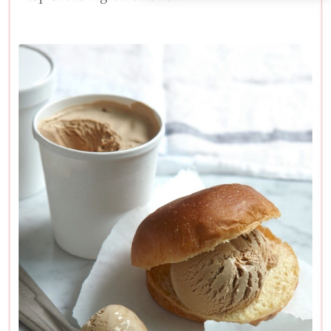 No-churn coffee ice cream 