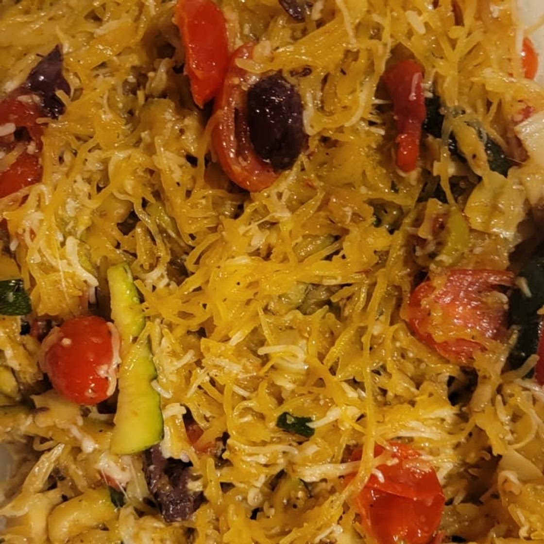 Mediterranean Spaghetti Squash
