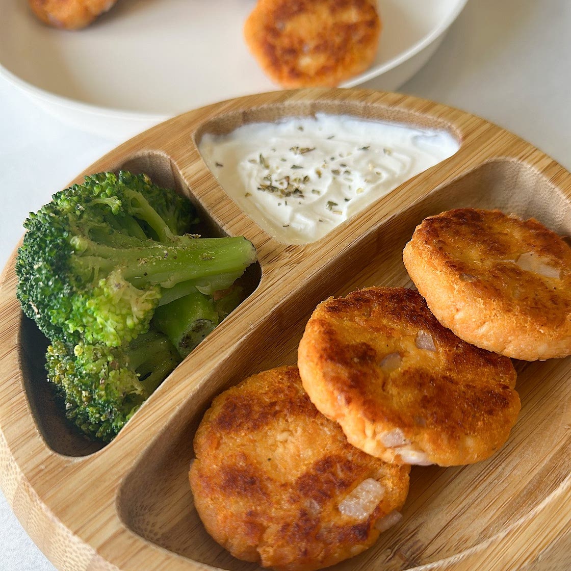 Salmon Sweet Potato Patties