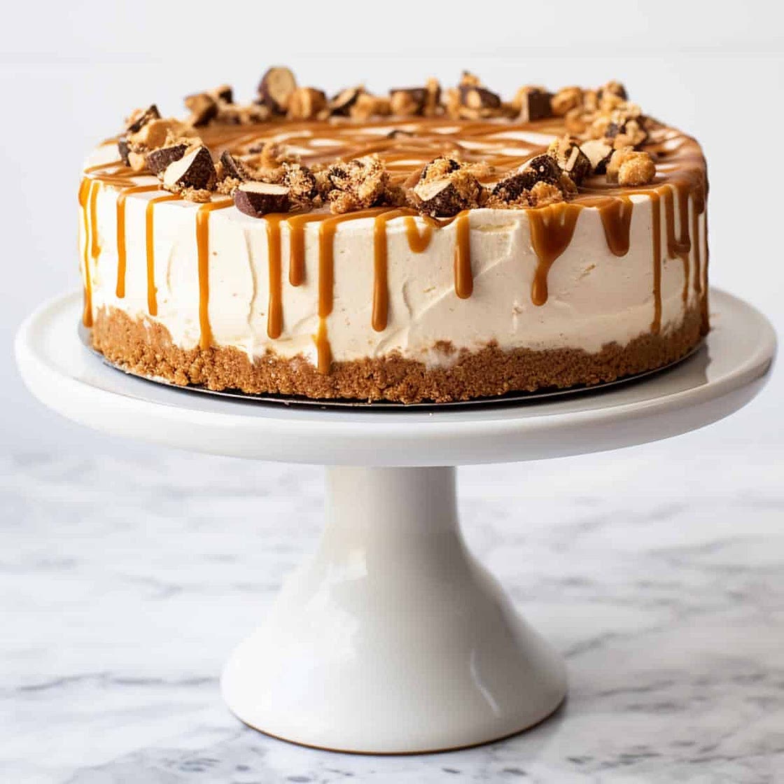 Vegan Biscoff Cheesecake