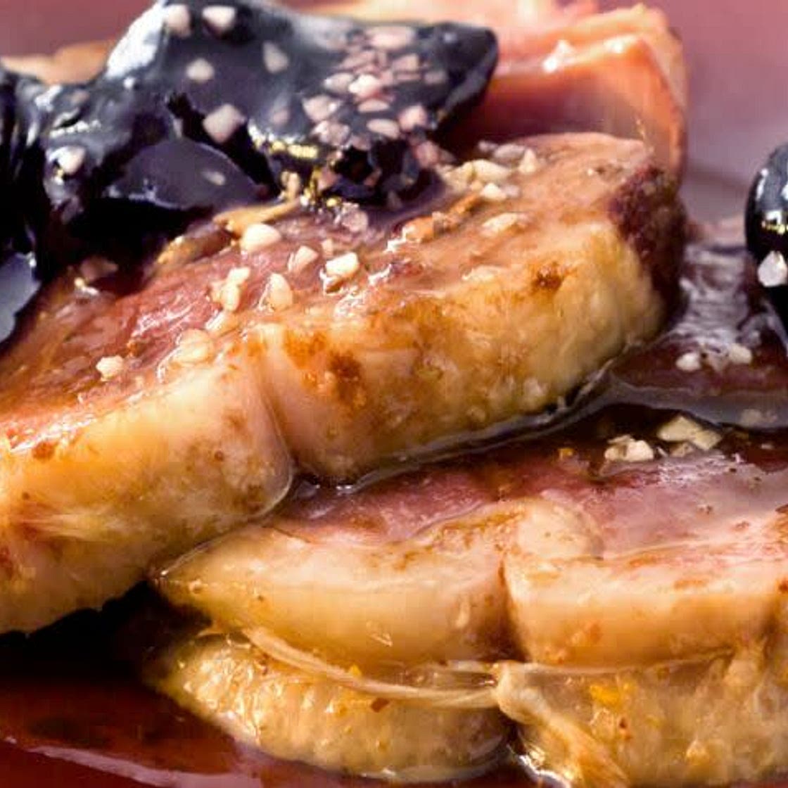 Rôti de porc aux pruneaux