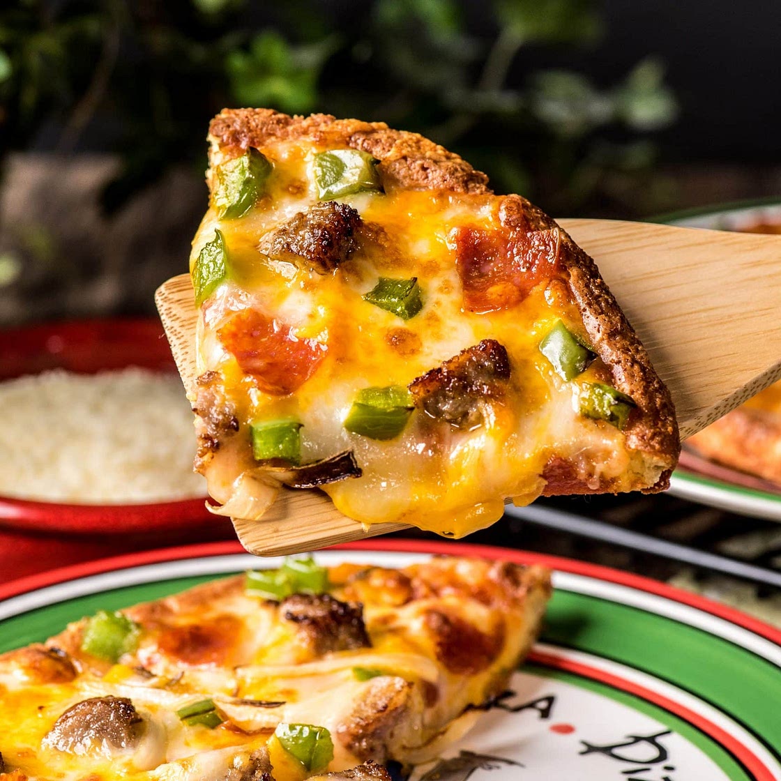 Keto Air Fryer Classic Pizza