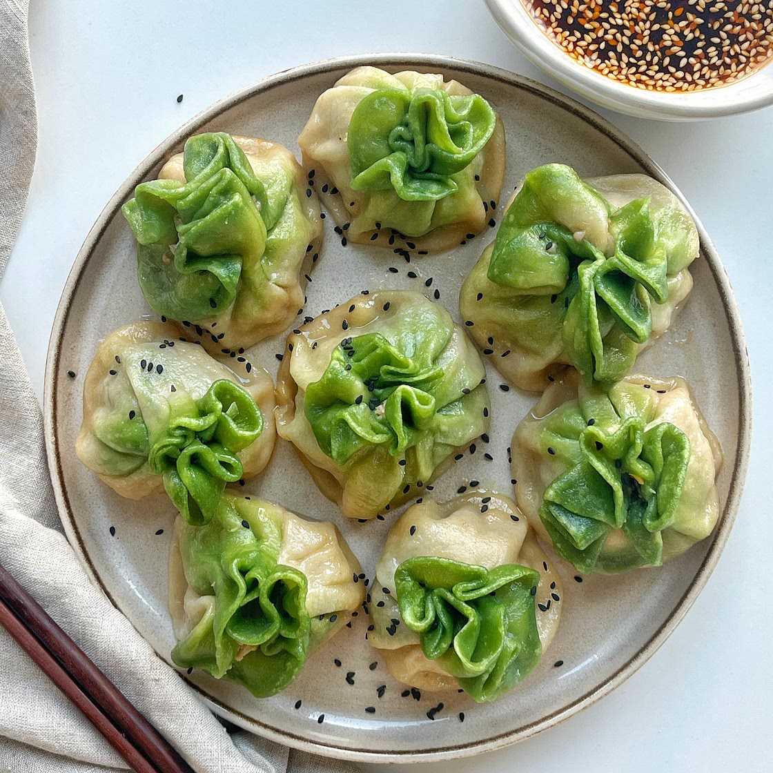 Pork and Corn Dumplings