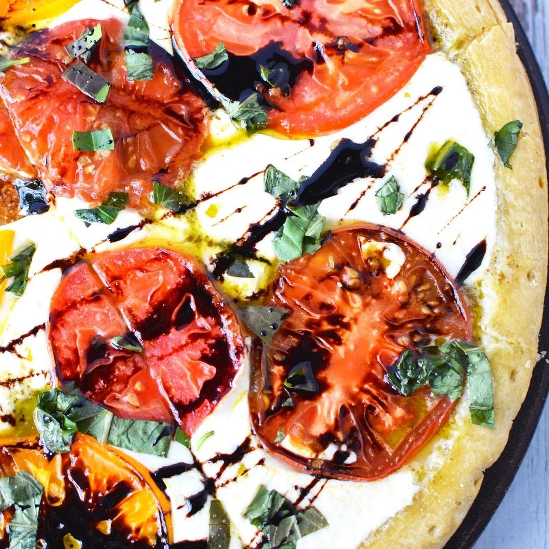 Caprese Salad Pizza