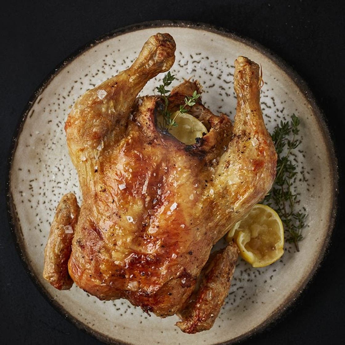 Air fryer roast chicken