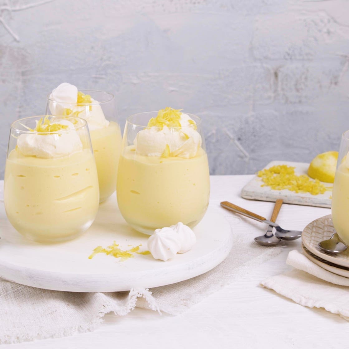 2-ingredient lemon whip recipe