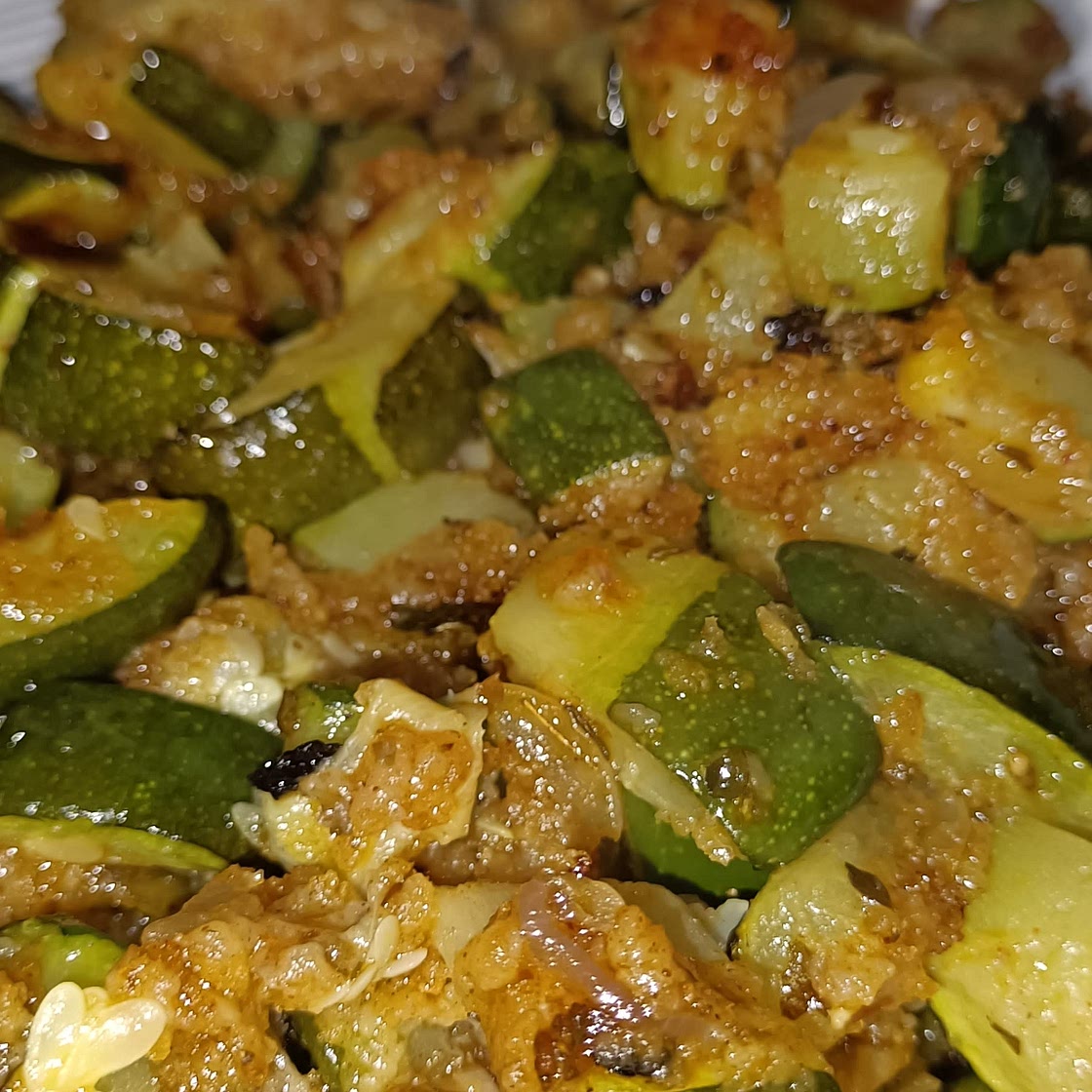 Zucchine gratinate al forno
