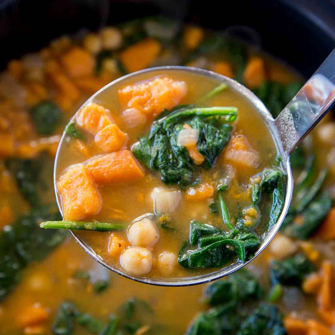 Chickpea Sweet Potato Stew