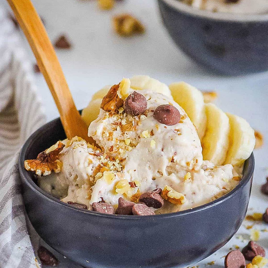 Chocolate Banana Ice Cream