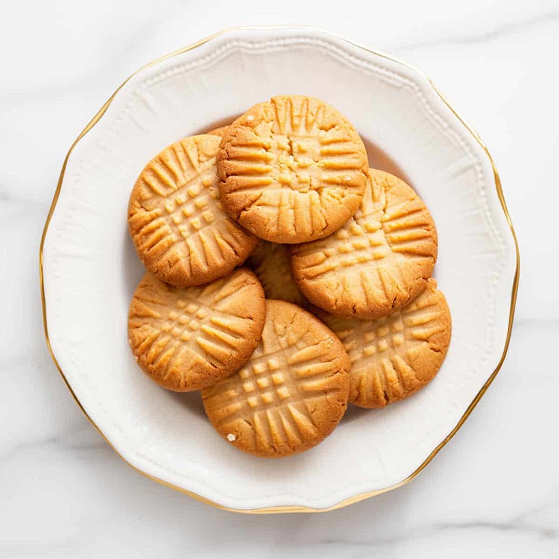 2 Ingredient Peanut Butter Cookies