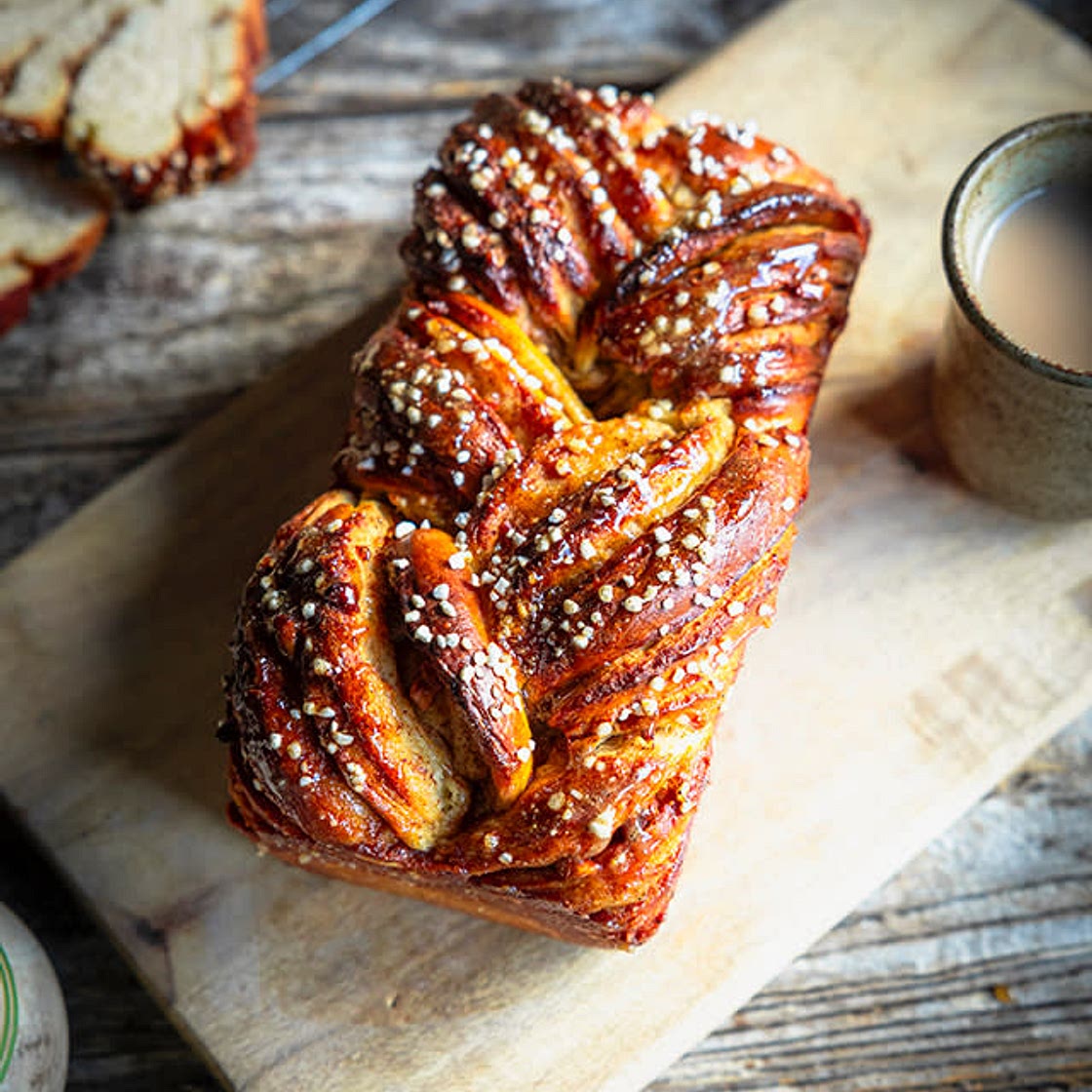 Glazed Sticky Spiced Festive Loaves - Donal Skehan | EAT LIVE GO