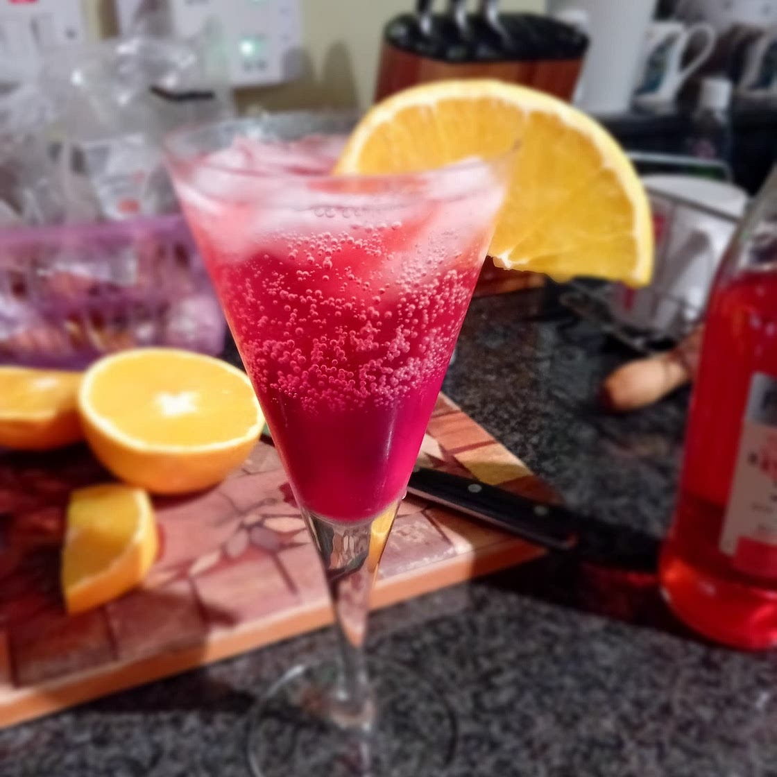 Blood Orange Spriz