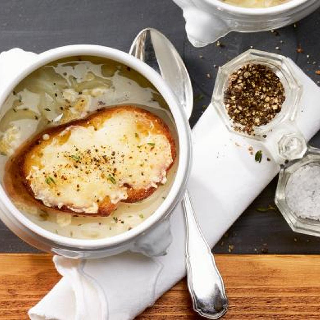 Französische Zwiebelsuppe