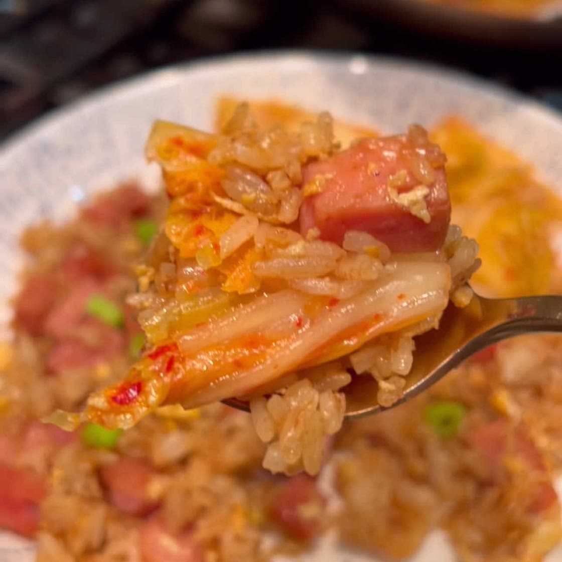 Spam Fried Rice 