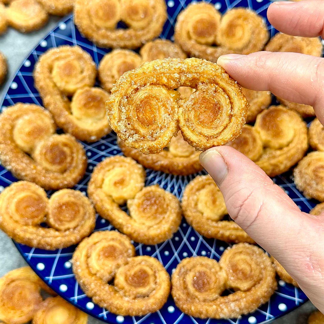 2 Ingredient Cookies ( Palmiers) 
