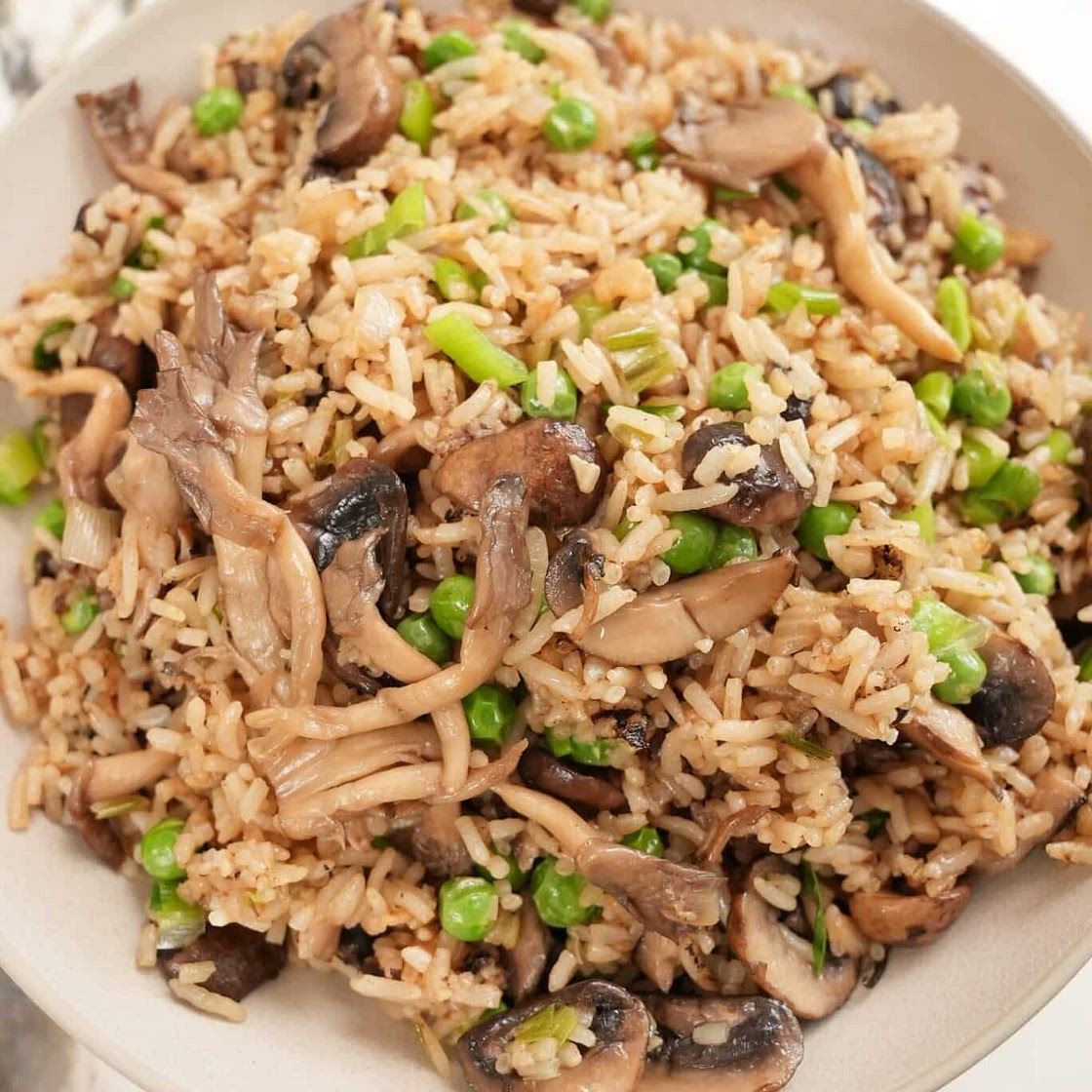 Mushroom Fried Rice