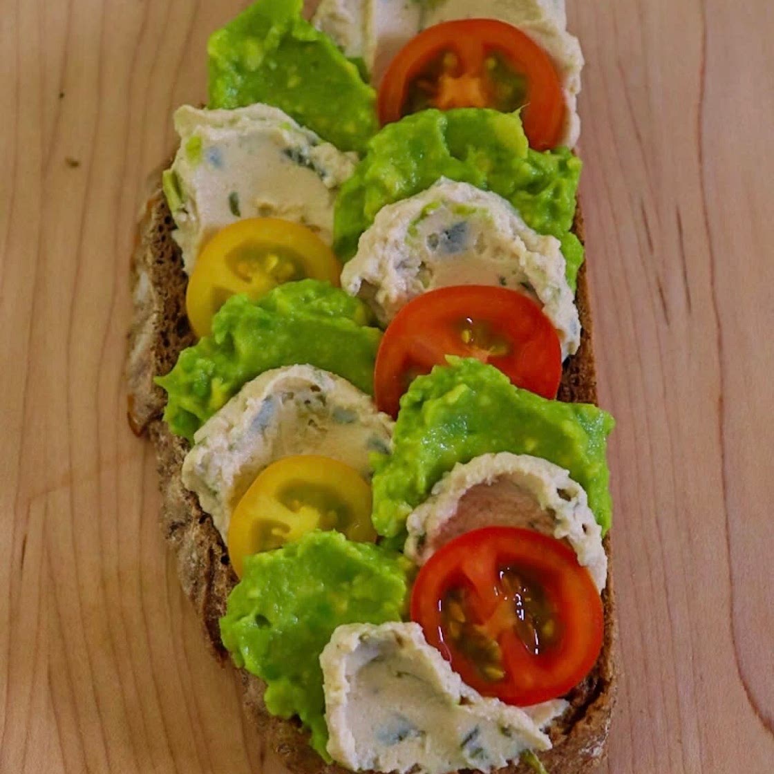 Delicious Checkered Breakfast Toast 