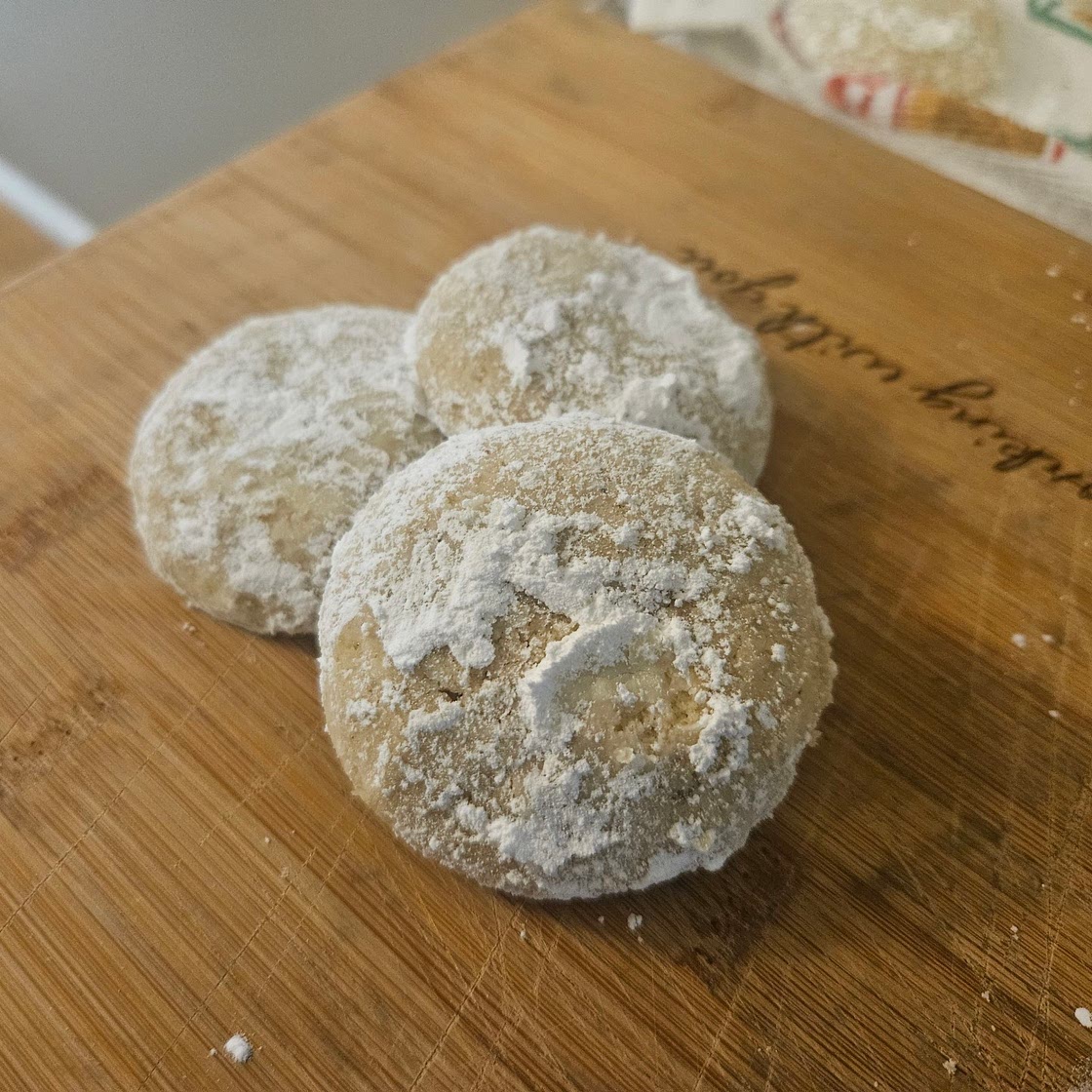 Walnut Crescent Cookies