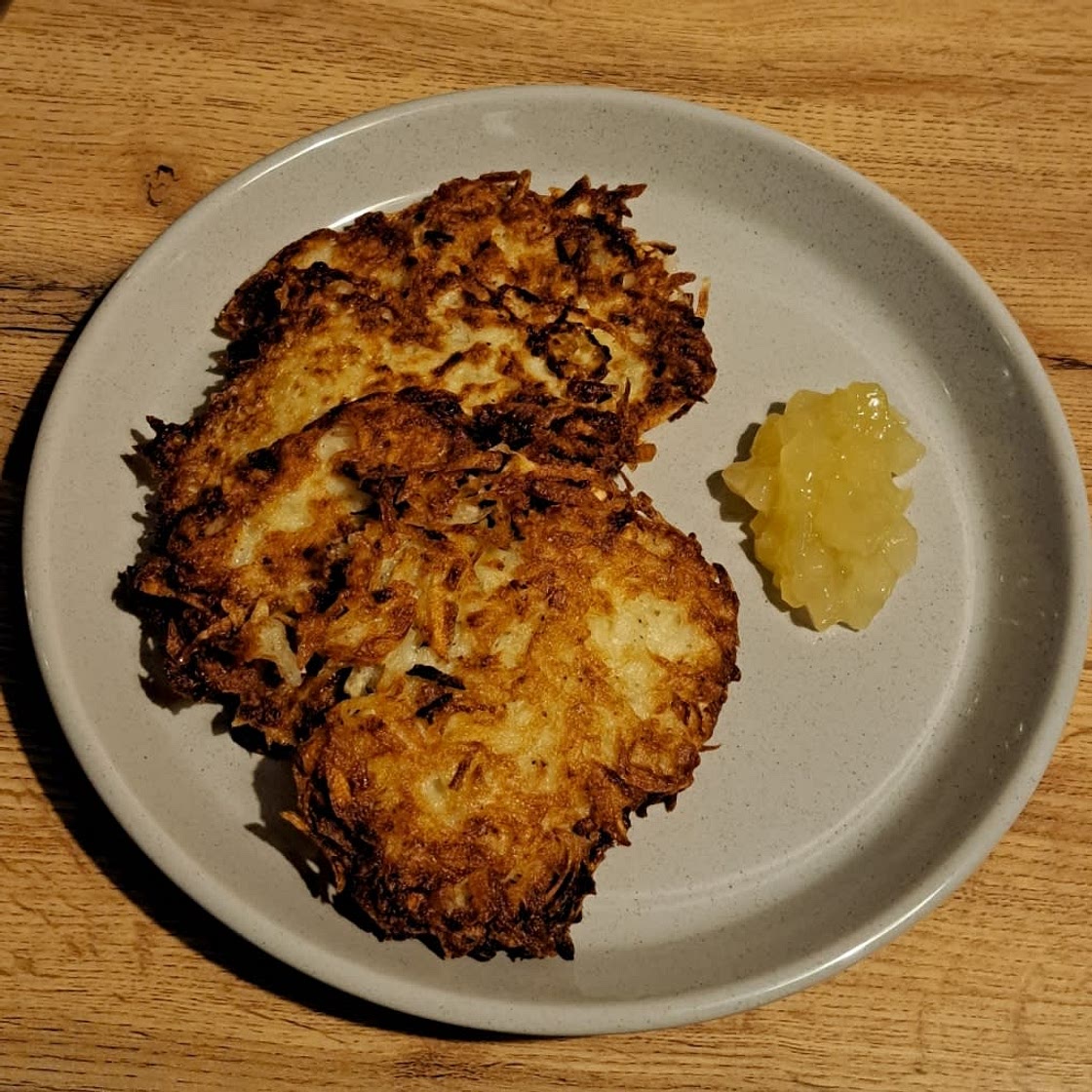 German Potato Pancakes (Kartoffelpuffer)
