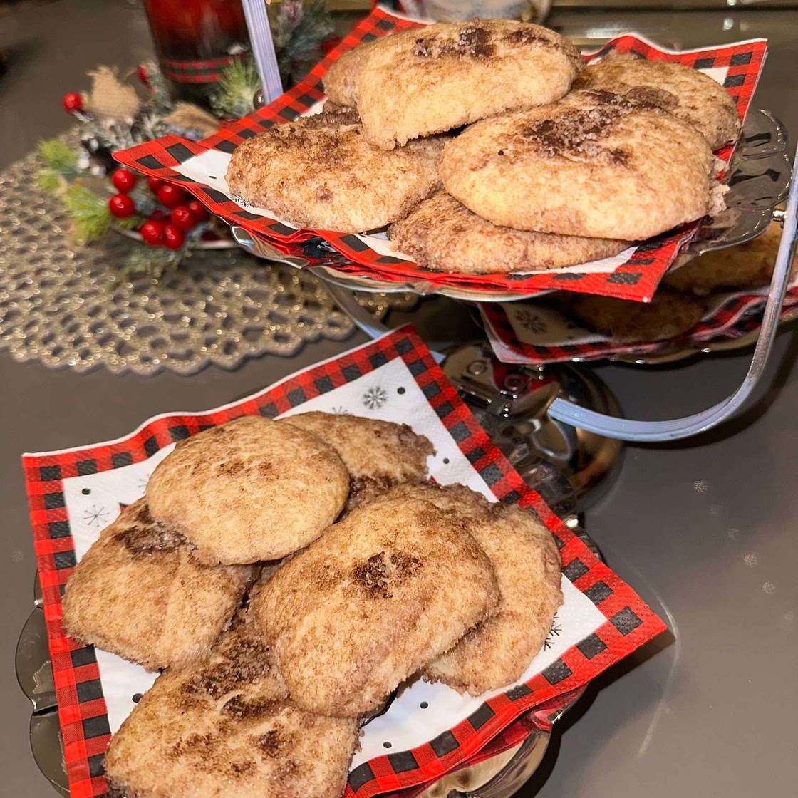 Easy Cream Cheese Cinnamon Christmas Cookies Recipe