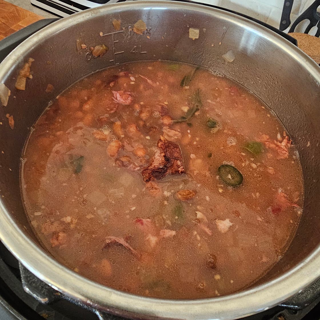 Simple "refried" beans