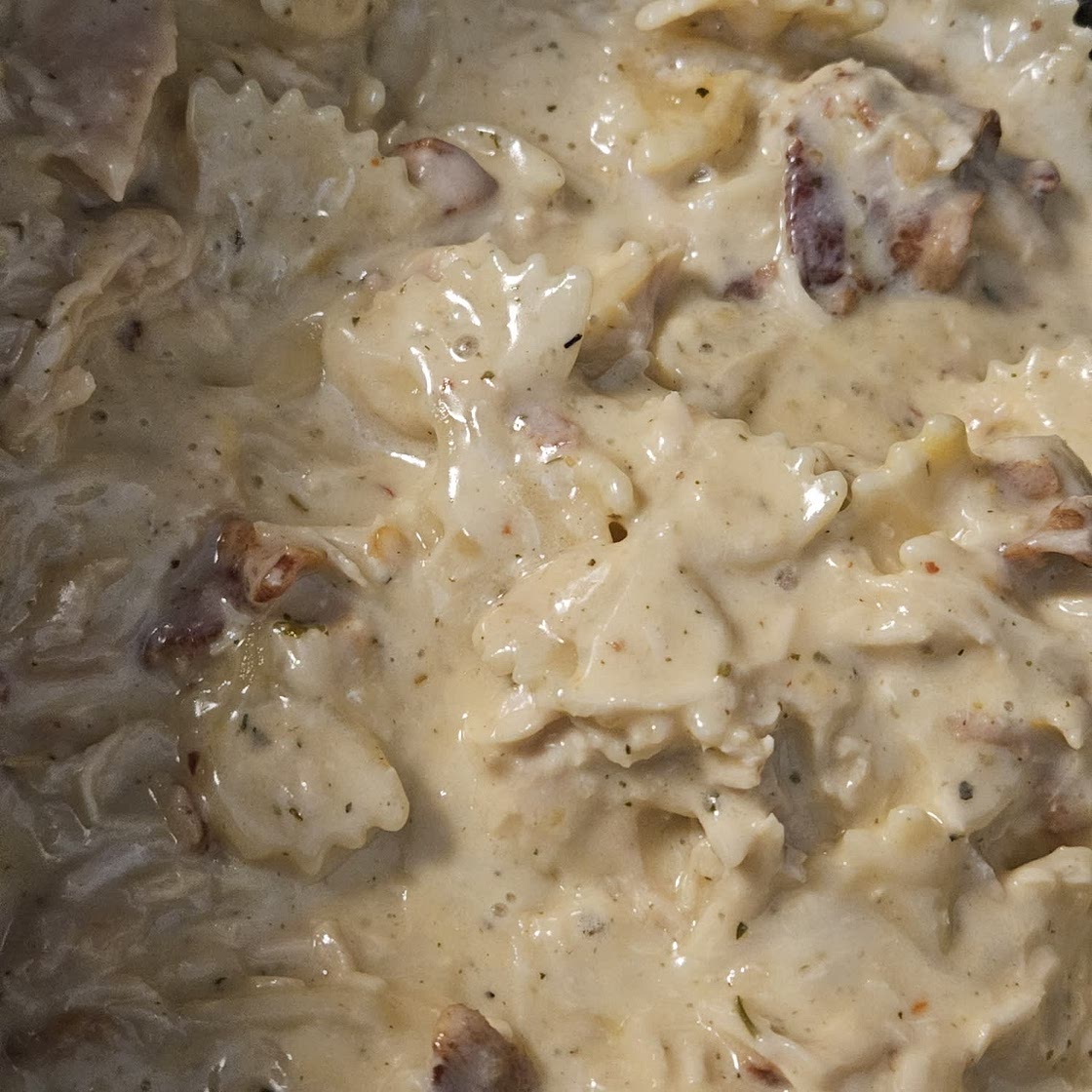 Crockpot Chicken Bacon Ranch Pasta Recipe