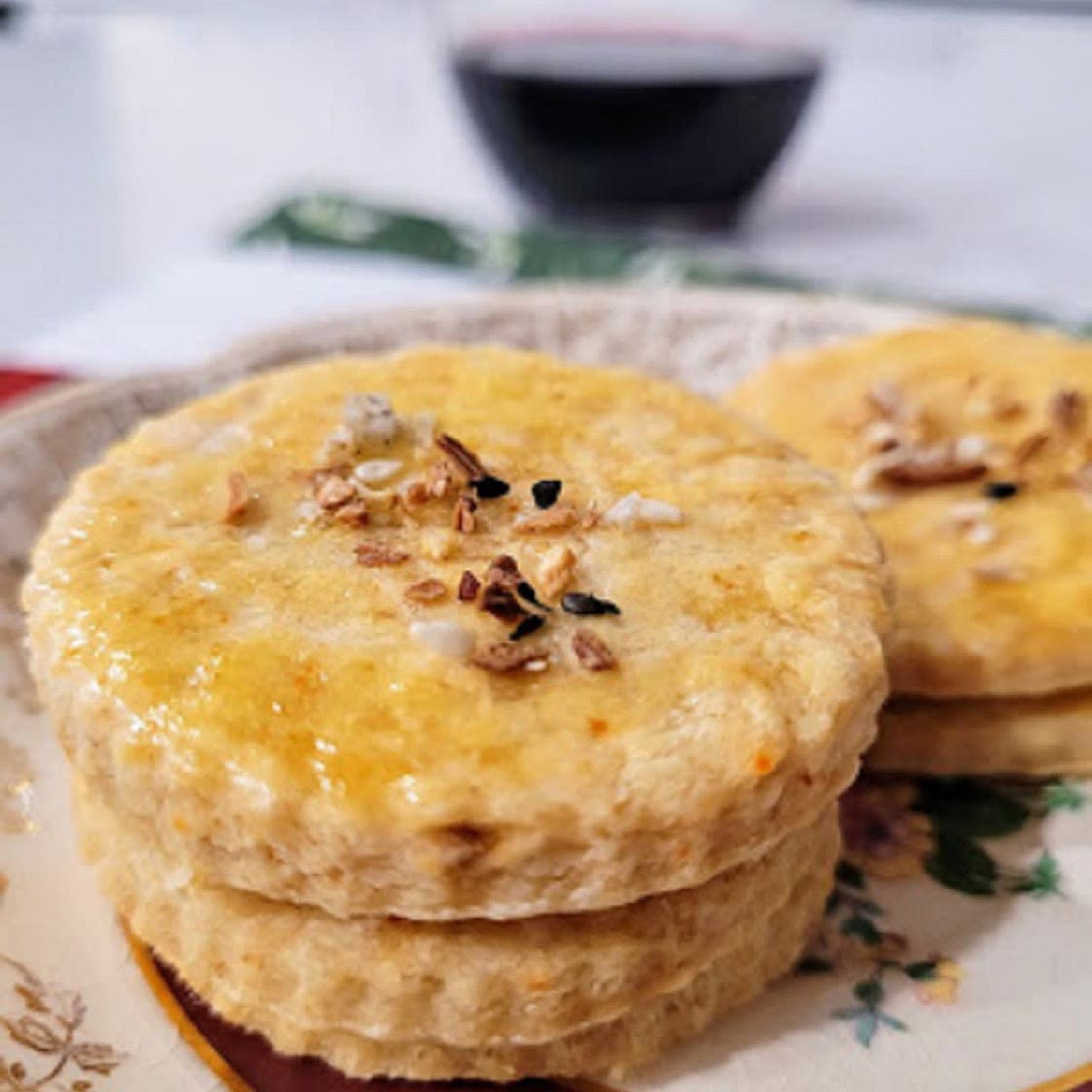 Everything Bagel Savory Cookies