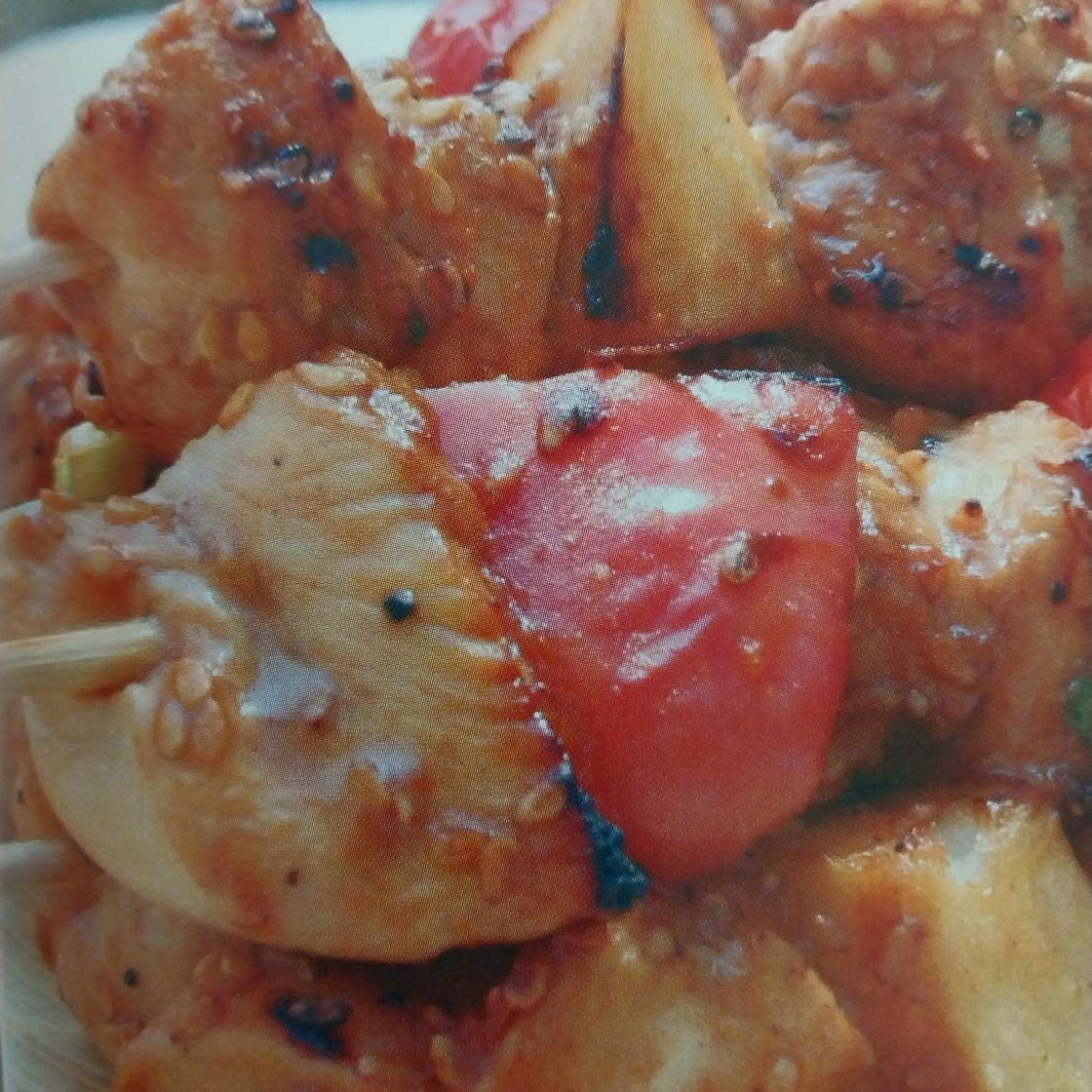 Brochettes de poulet