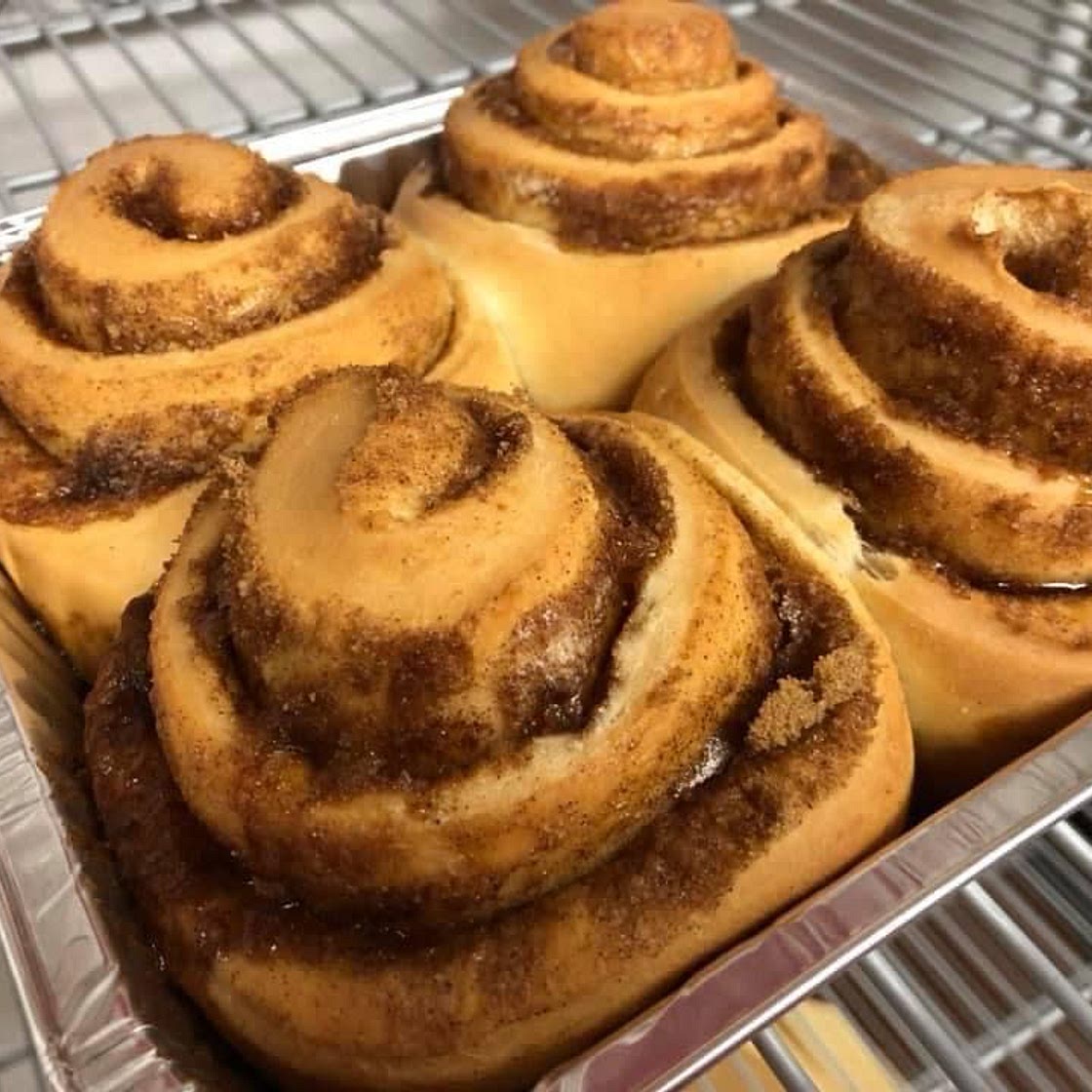 Wild Flour Kolache’s Cinnamon Rolls