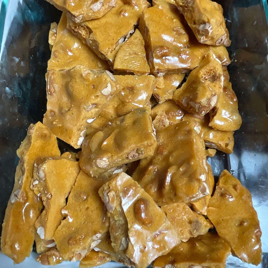 Microwave Peanut Brittle