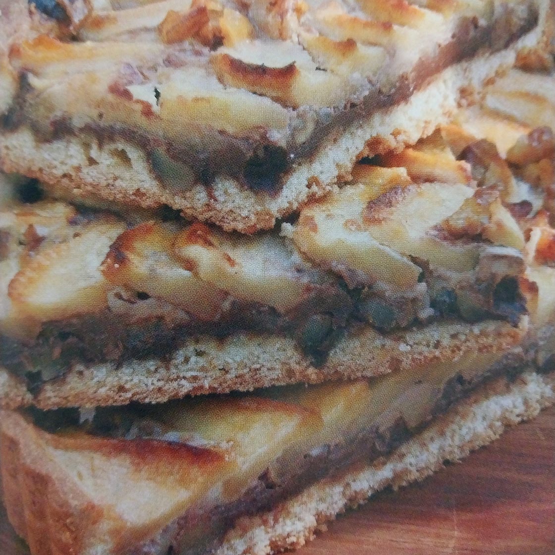 Tarte aux pommes chocolat