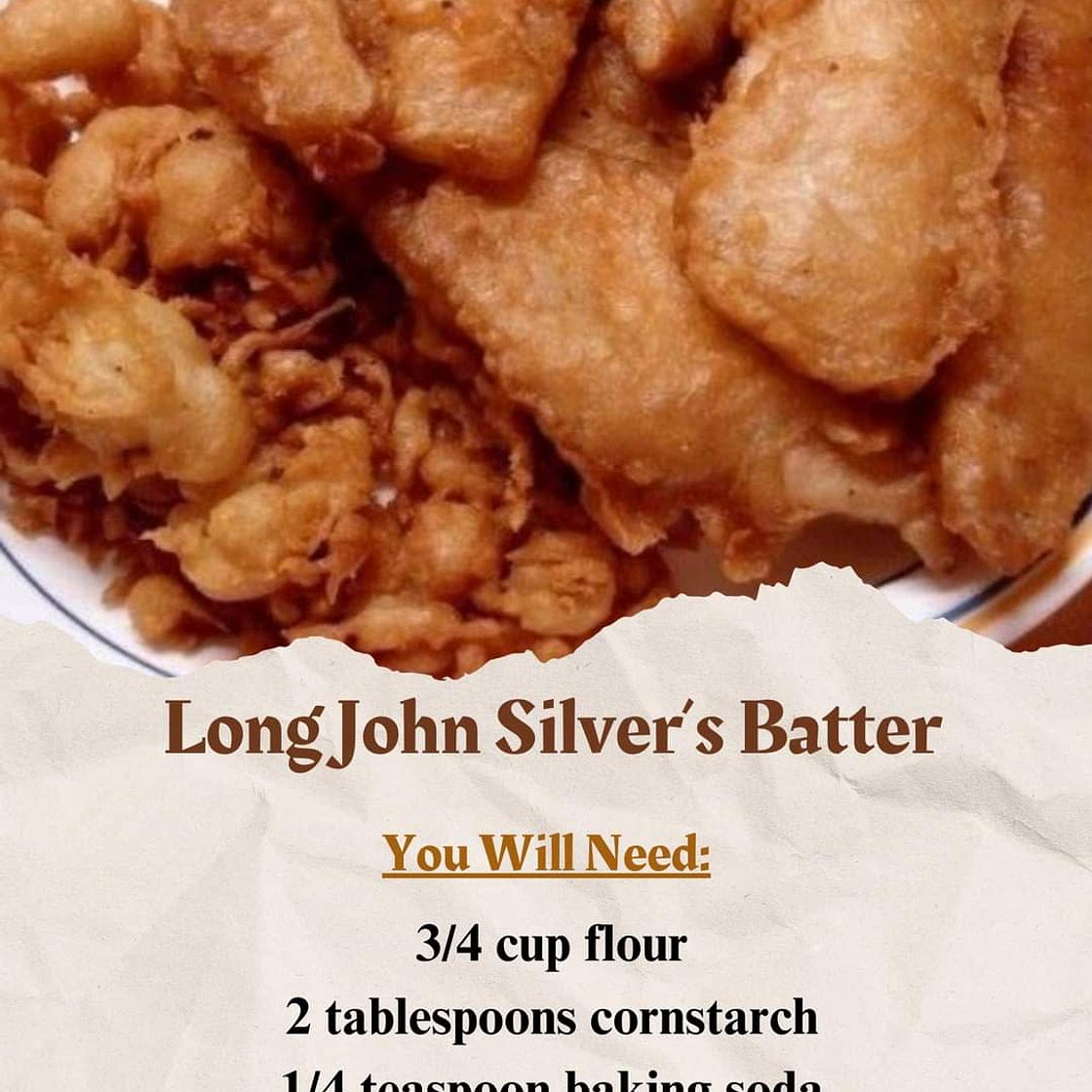 Long John Silver's Batter