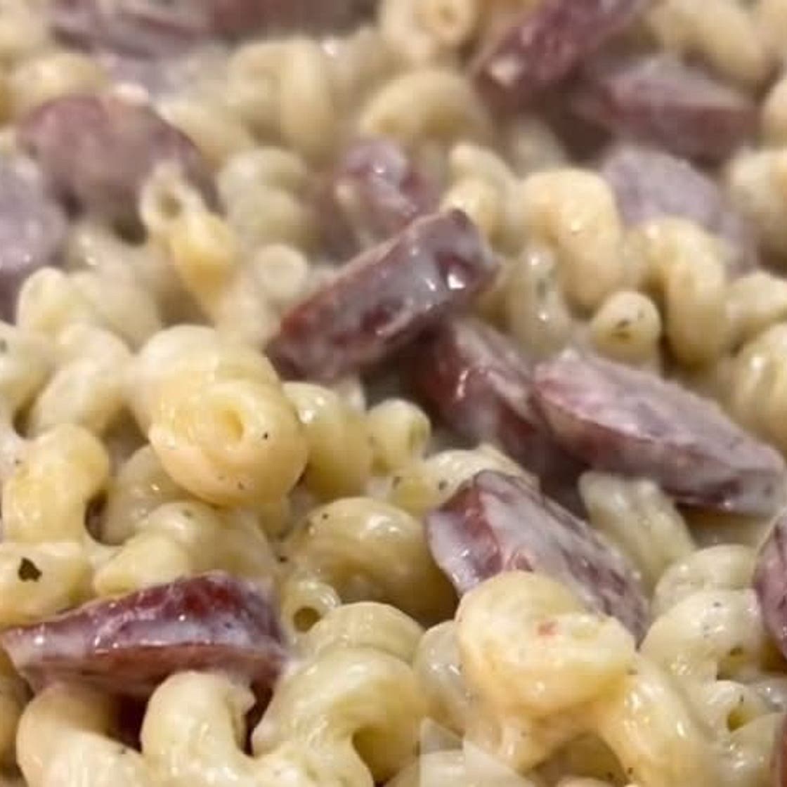 Kielbasa Alfredo Pasta