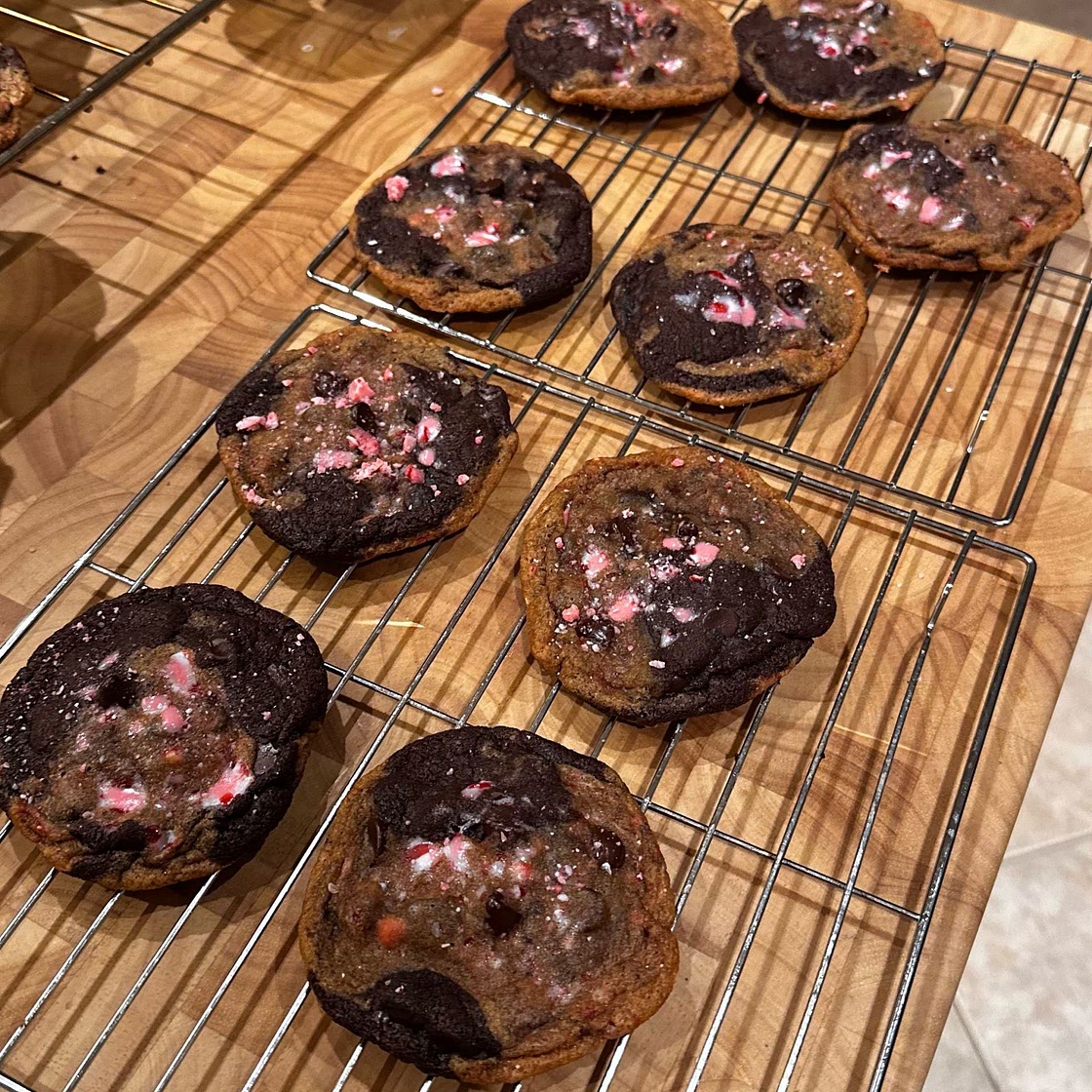 peppermint swirl cookies
