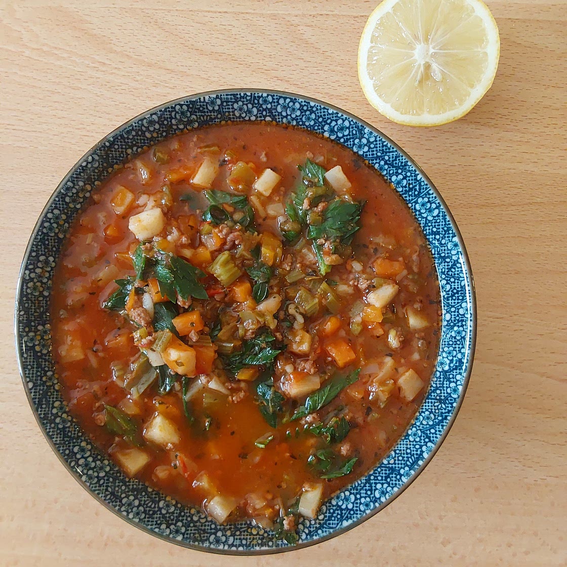Uncle Mustif's Celery Soup