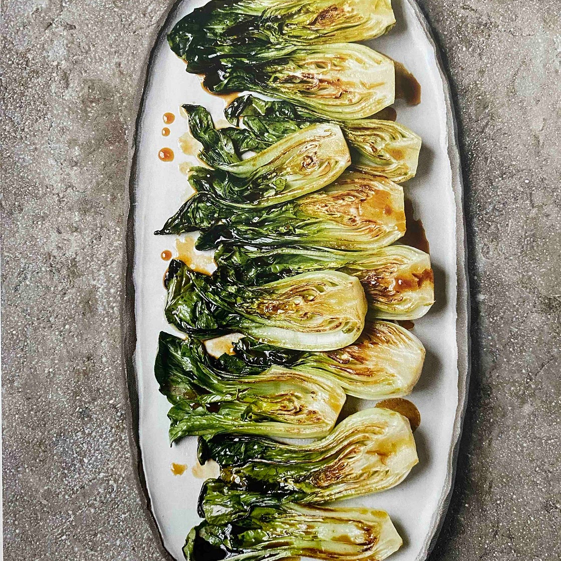 Baby Bok Choy Braised with Oyster Sauce