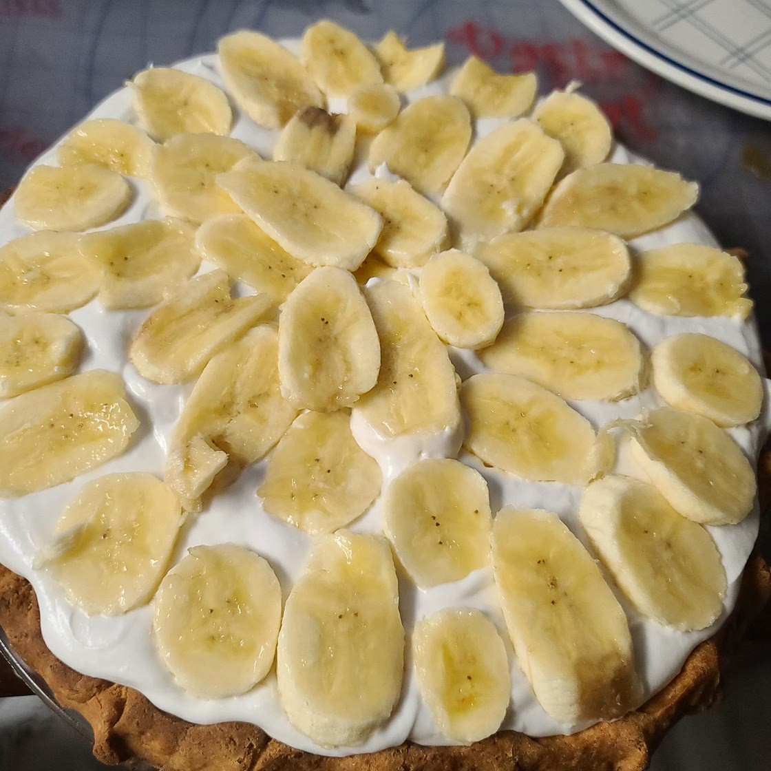 Dairy-free Gluten-free Banana Cream pie