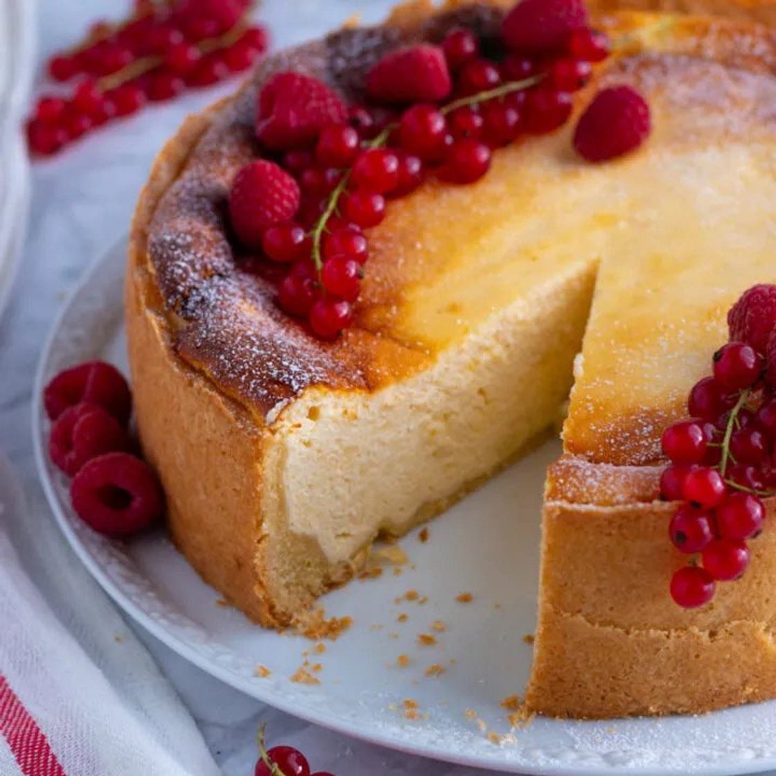 Classic German Cheesecake (Käsekuchen)