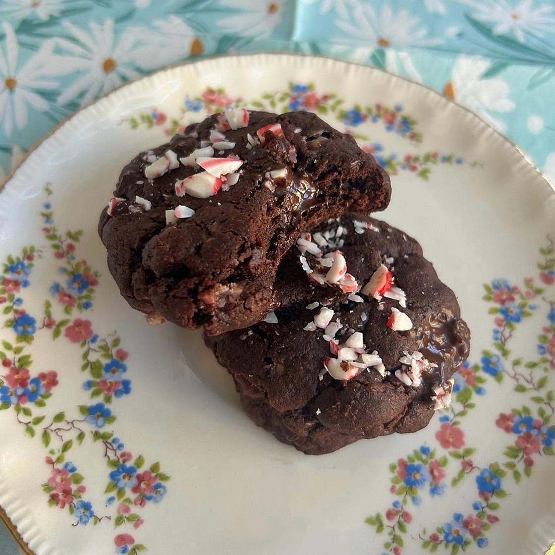 Peppermint Chocolate Cookies