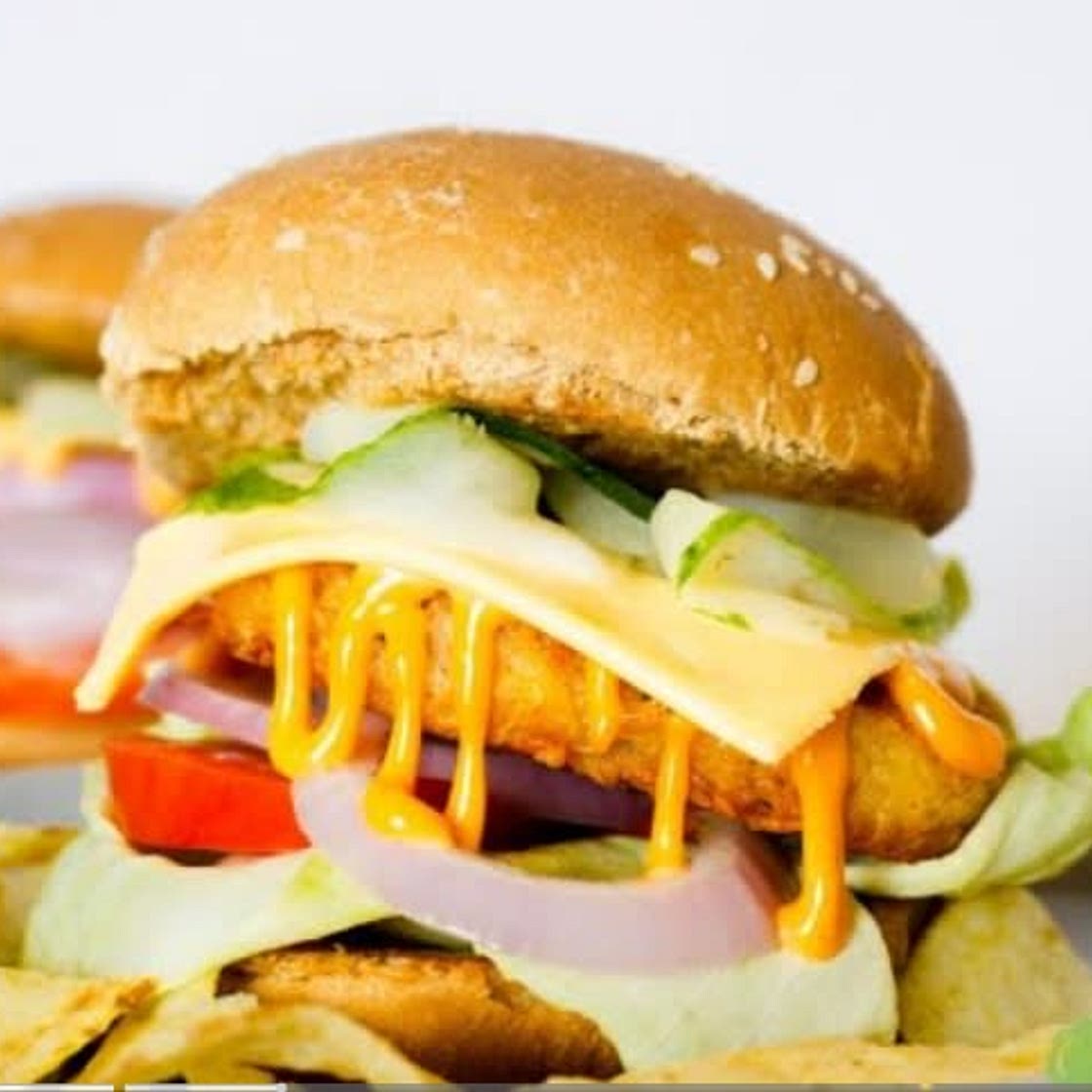 Hashbrown burger
