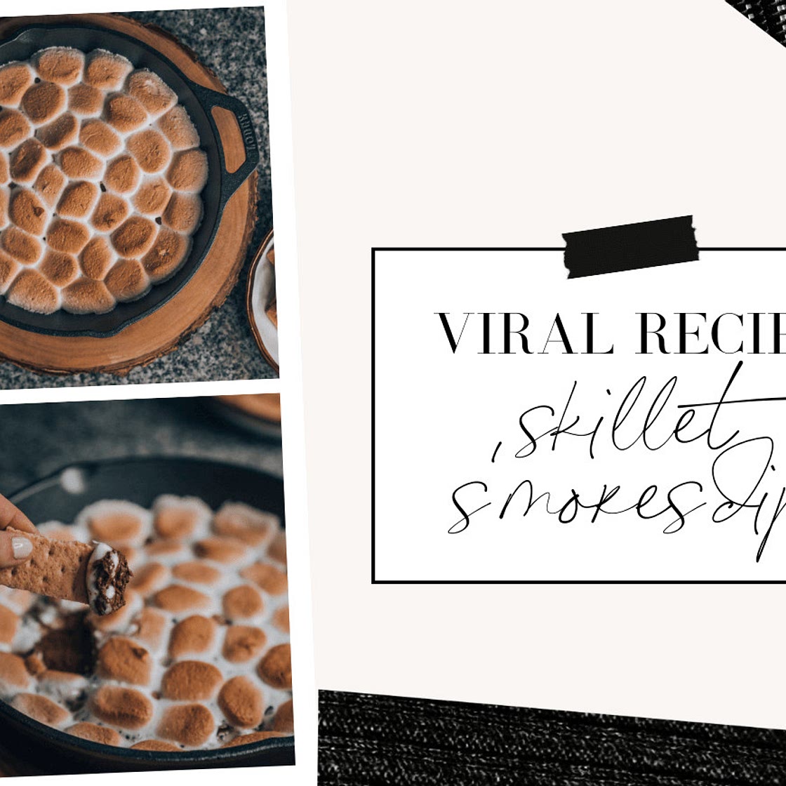 Viral Easy Skillet S’mores Dip Recipe