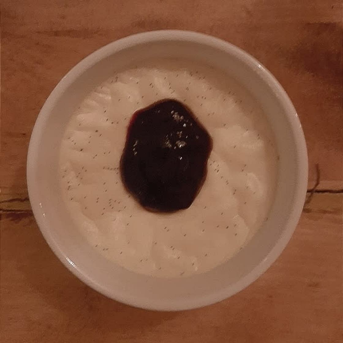 Vanilla panna cotta