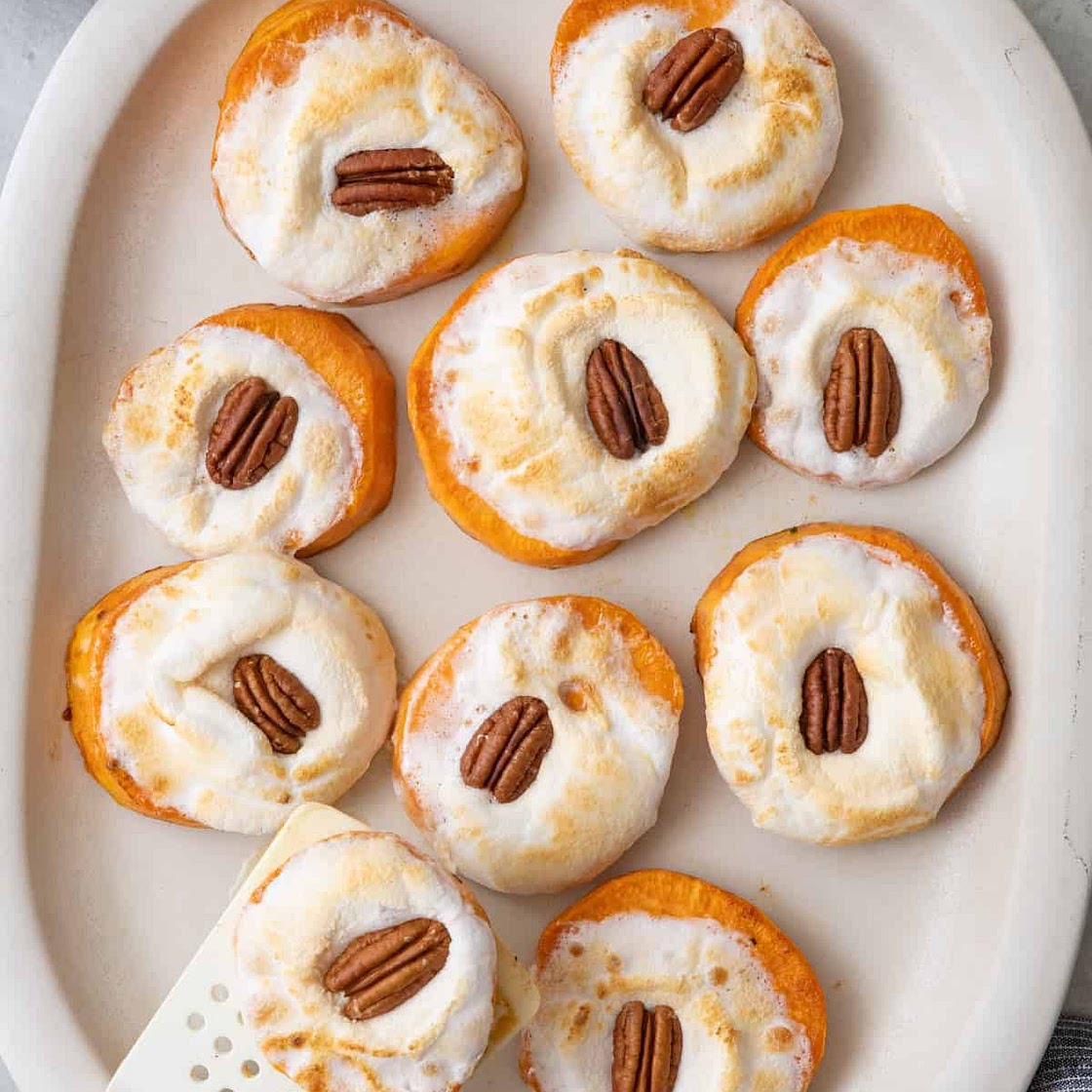 Sweet Potato Bites with Marshmallow