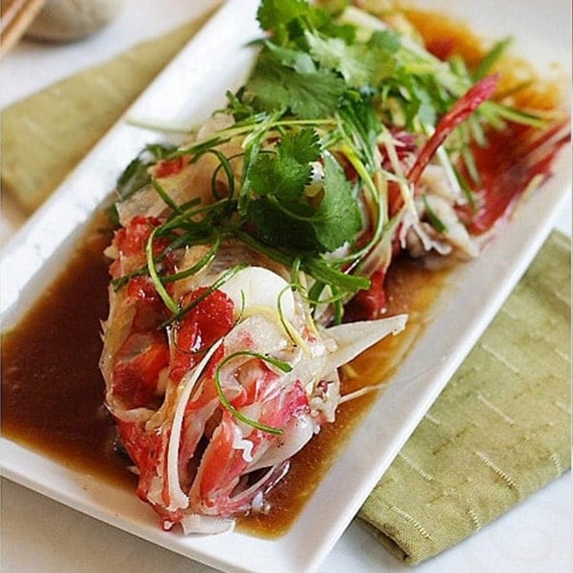 Chinese Steamed Fish Recipe